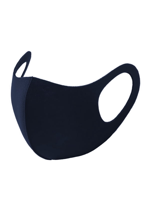 Cloth Washable Protective Face Dust Mask Cover, Navy