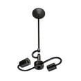 thumbnail image 1 of Cloth & Wire Oil Rubbed Bronze 2-Light Pendant Light Fixture for Home Lightning, 1 of 3