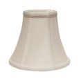 thumbnail image 1 of 18"W Fabric Slant Bell Softback Lampshade with Washer Fitter in White, 1 of 2
