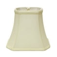 thumbnail image 1 of Slant Cut Corner Rectangle Bell Softback Lampshade with Washer Fitter, Egg, 1 of 3