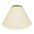 thumbnail image 1 of Slant Deep Cone Hardback Lampshade with Washer Fitter, Egg, 1 of 3