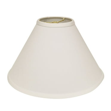 Cloth & Wire  Slant Deep Cone Hardback Lampshade with Washer Fitter