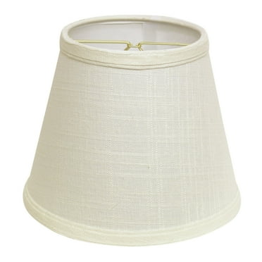 Cloth & Wire  Slant Empire Hardback Lampshade with Bulb Clip