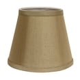 thumbnail image 1 of Slant Empire Hardback Lampshade with Washer Fitter, Tan, 1 of 3