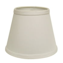 Slant Empire Hardback Lampshade with Washer Fitter, White