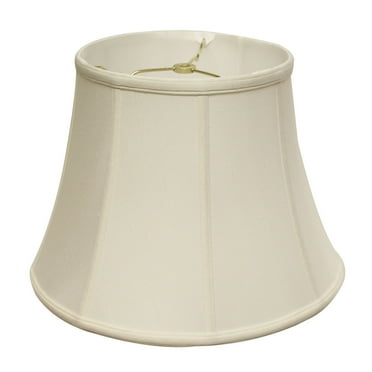 Cloth & Wire  Slant Modified Bell Softback Lampshade with Washer Fitter