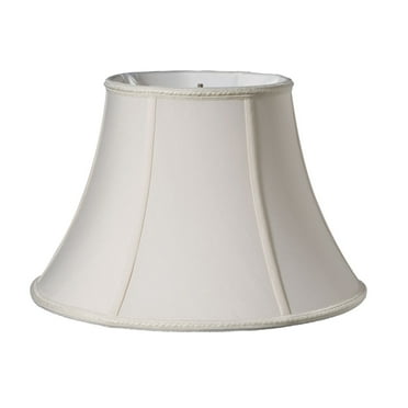 Cloth & Wire  Slant Transitional Bell Softback Lampshade with Washer Fitter