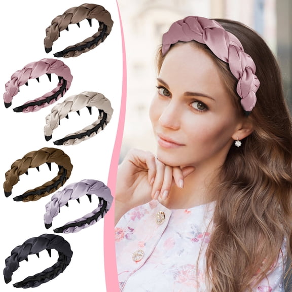 Cloth-wrapped Wavy Hair With Tooth Comb Textured Hair Hair Hairpin Headdress