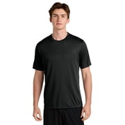 Clothe Co. Workout Shirts for Men, Dry Fit Shirts for Men, Mens Summer Shirts Available in Big & Tall, 2XLT, Black