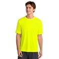 thumbnail image 1 of Clothe Co. Workout Shirts for Men, Dry Fit Shirts for Men, Mens Summer Shirts Available in Big & Tall, Neon Yellow, L, 1 of 3