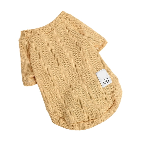 Clothes Cat Sweaters Puppy Knitwear Fall Winter Coat For Small Medium Cats Girl Boy