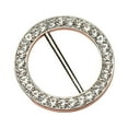 thumbnail image 1 of Clothes Corner Knotted Buckle Elegant Faux Pearl Round Love Heart T-shirt Scarf Clothing Corner Tie Clip, 1 of 8