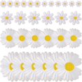 thumbnail image 1 of Clothes Decoration Embroidered Backpack Clothing Delicate Patches White Iron on Daisy Flower Patch 30PCS MIXED SIZE, 1 of 8