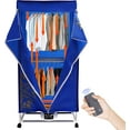thumbnail image 1 of Clothes Dryer, Portable Dryer Machine for Apartments, Electric Drying Portable C-lothes Dryer for Apartment, Travel Light Clothes, Underwear, Baby Clothes Quick and Easy Use D-ryer Machine, 1 of 9