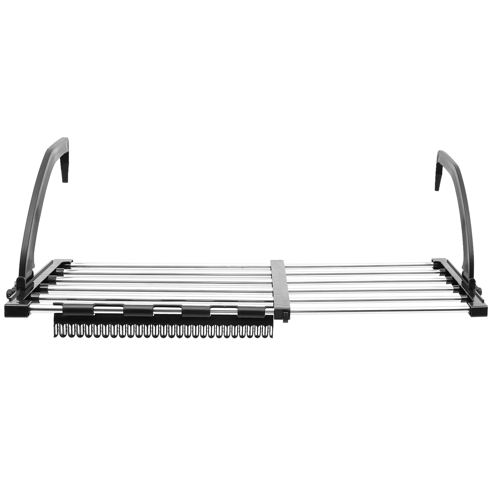 Clothes Drying Rack Balcony Railings Folding Towel Rack Retractable