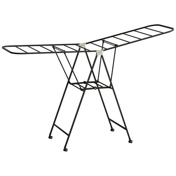 Clothes Drying Rack,Gullwing Drying Rack,71 inch Laundry Clothes Dryer Rack with Wheels,Large Foldable Clothes Stand with Shoe Drying Rack,Extra Large 3-Layer Cloth Dryer