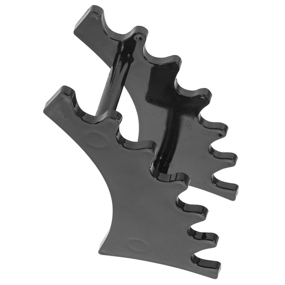 Clothes Drying Rack Make up Brush Holder Brush Organizer Makeup Brush Drying Rack Mini Cute Portable Storage Rack Brush Drying Tool Pen Holder (black) Drying Rack Tool Plastic