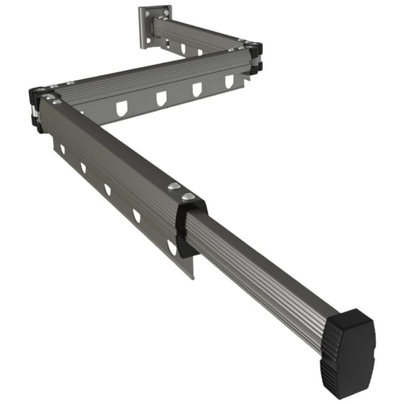 Clothes Drying Rack, Wall Mounted Drying Rack, Collapsible Drying Rack(Tri-Fold), Small Clothes Drying Rack Suitable for Laundry Rooms Balconies Utility Rooms Bedrooms