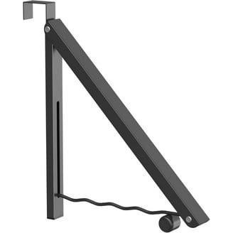 Homz Foldable Tripod Steel Drying Rack, Black