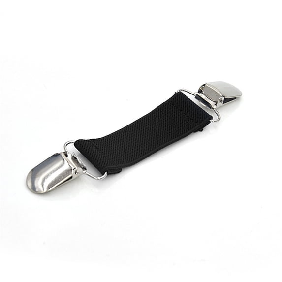 Clothes Fixing Buckle Non-Slip Buckle Fixing Buckle Clothes Anti-Falling Clip Black,1X Multi-Function Clip