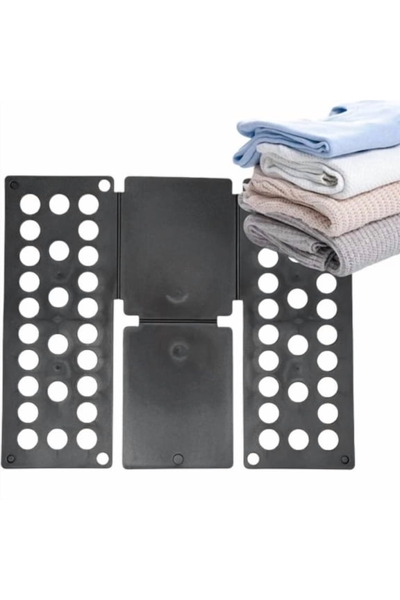 ?? Clothes Folder Folding Board Laundry Organizer Tshirt Fast Fold Flip For Kids