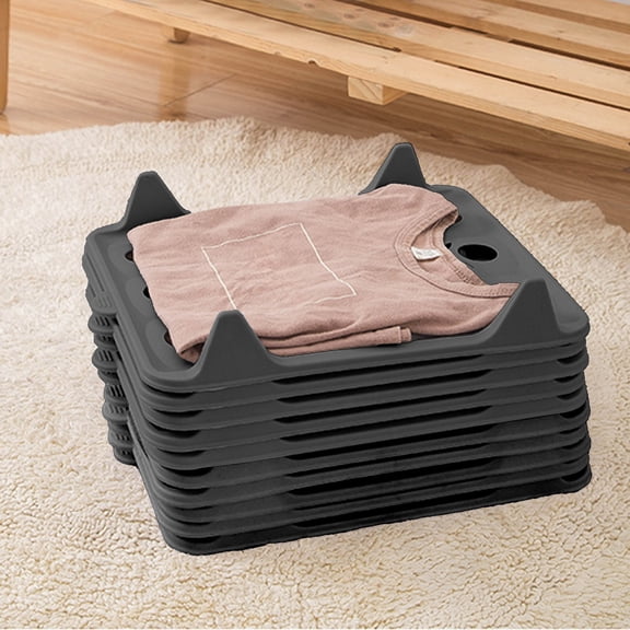 Clothes Folding Board Organizer for Wardrobe Storage, Laundry Clothes Folder Tool for Shirts Pants Wrinkle-Free, Space Saving Folding Machine, Garment Folder for Closet Organization and Tidying