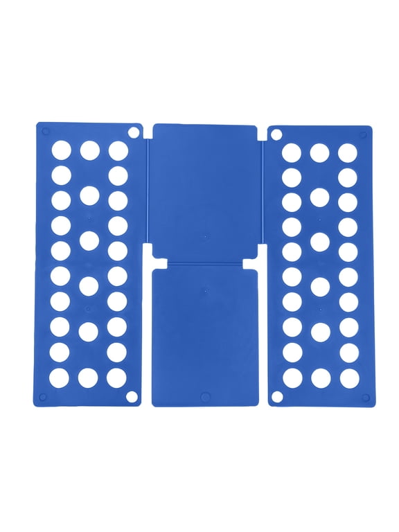 Clothes Folding Board Shirt Folder Laundry Liners T-Shirt Folding Tool for Easy Storage and Wardrobe Tidiness Royal Blue