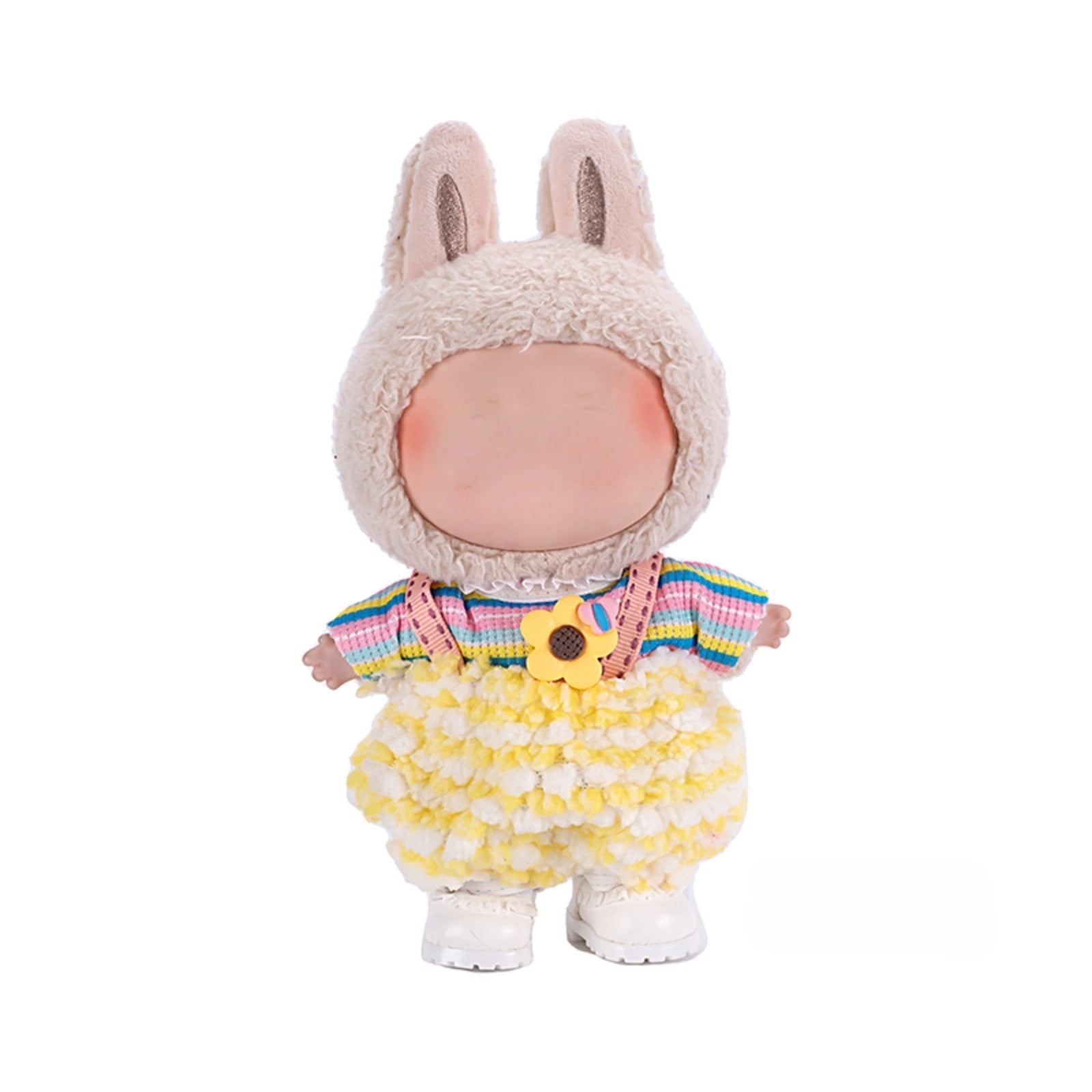 UPKOCH 6 Pairs Cute Mini Doll Shoes For 6-7 Inch Dolls - Colorful Plastic Boot Accessories For 17cm Baby Dolls