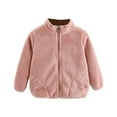 thumbnail image 1 of Clothes For Girls Jackets For Girls Girls' Outerwear Jackets Kids Soft Fleece Zip up Hoodie with Pockets Girls Jackets 3-4 Years, 1 of 8