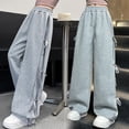 thumbnail image 1 of Clothes For Teens Joggers For Girls Girls Sweatpants Kids Cotton Bow Joggers Athletic Pants with Pockets for Teen Girls cotton Grey 6-7 Years, 1 of 9