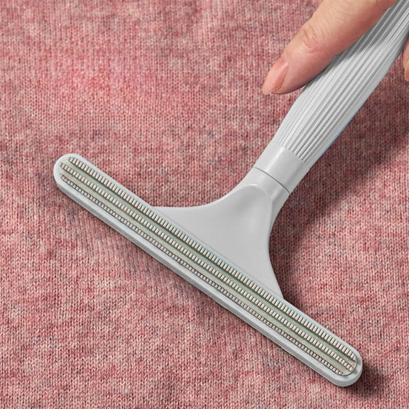 Clothes Hair Removal Brush,Fabric Lint Remover,Drum Scraper DePiller,Efficient Fiber Collector,Portable Clothes Shaver,Quick Hair Sticking Tool,Non-Damaging Fabric Brush,Compact Garment Cleaner