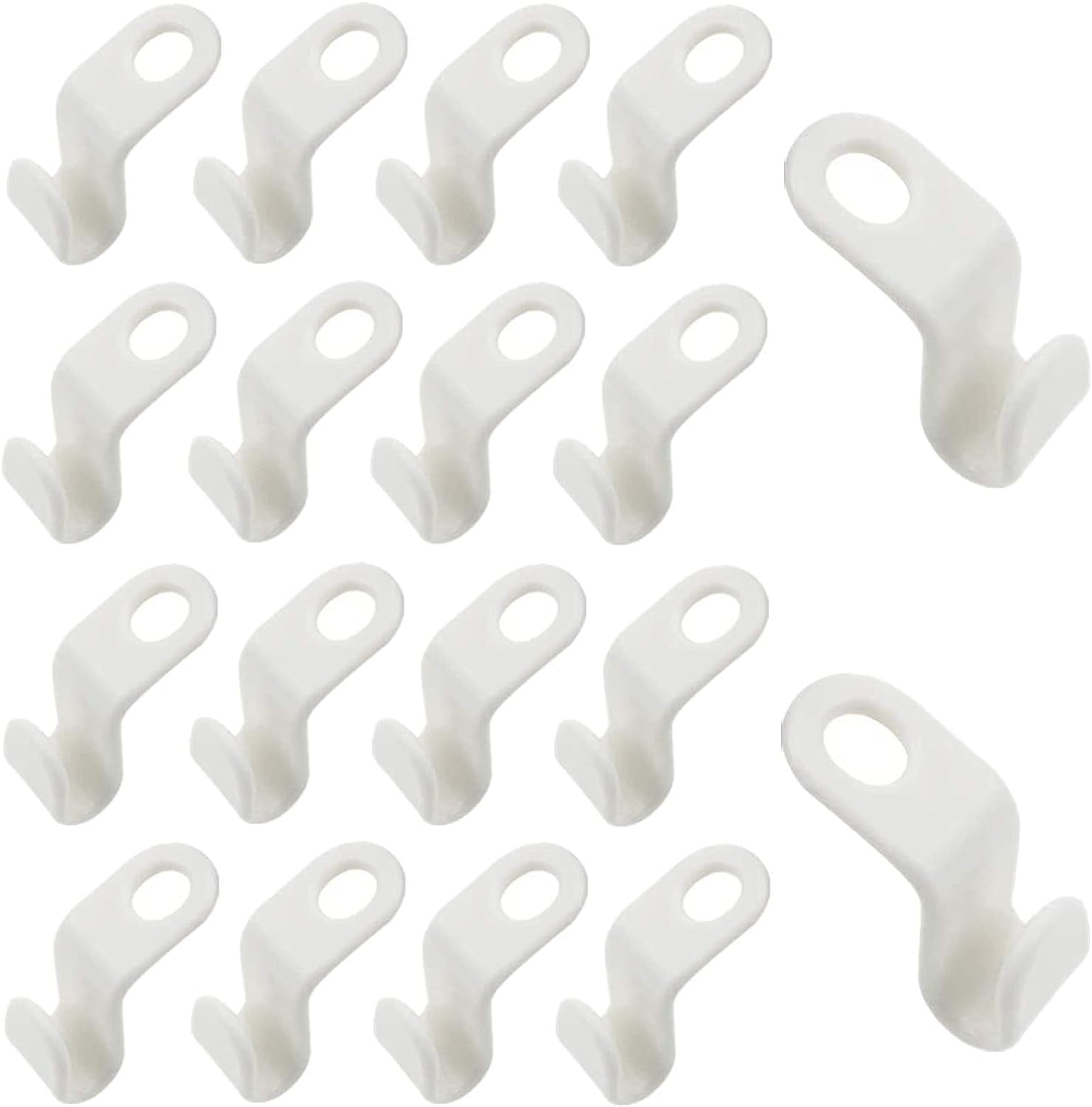 Clothes Hanger Connector Hooks, 30 Pcs Plastic S Hanger Connector Hooks