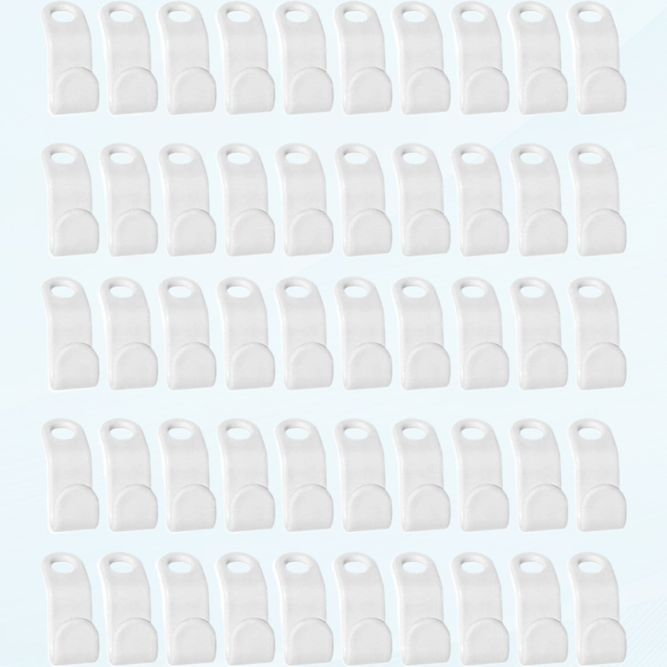 Clothes Hanger Connector Hooks, 50 Pcs Hanger Clips Space Saving Hanger