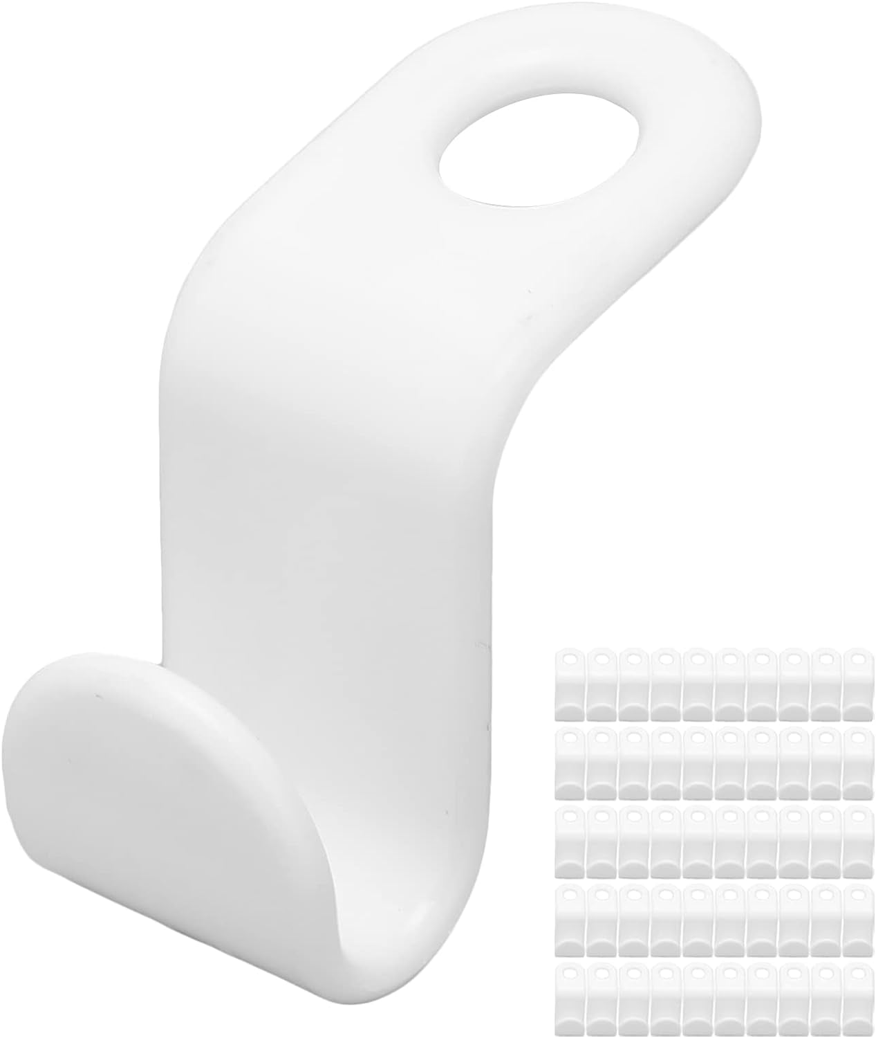 Clothes Hanger Connector Hooks, 50pcs Space Saving Coat Hanger