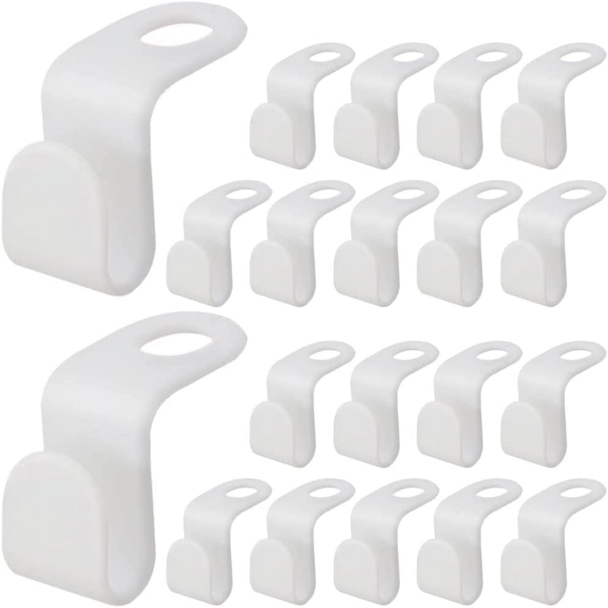 Clothes Hanger Connector Hooks, 60pcs Cascading Clothes Hangers for
