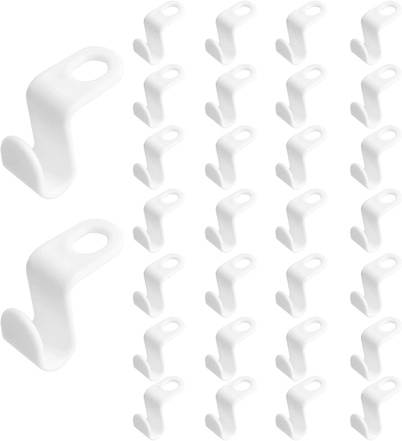 Clothes Hanger Connector Hooks,Durable Plastic Outfit Hanger Load 20