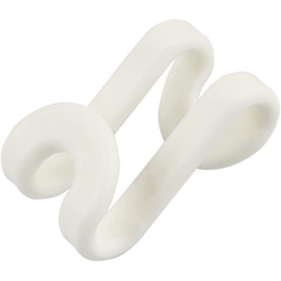 Clothes Hanger Connector Hooks Heavy Duty Space Saving Hanger Extender Hooks Heavy Duty Hanger for Organizer Closet Clothes,White