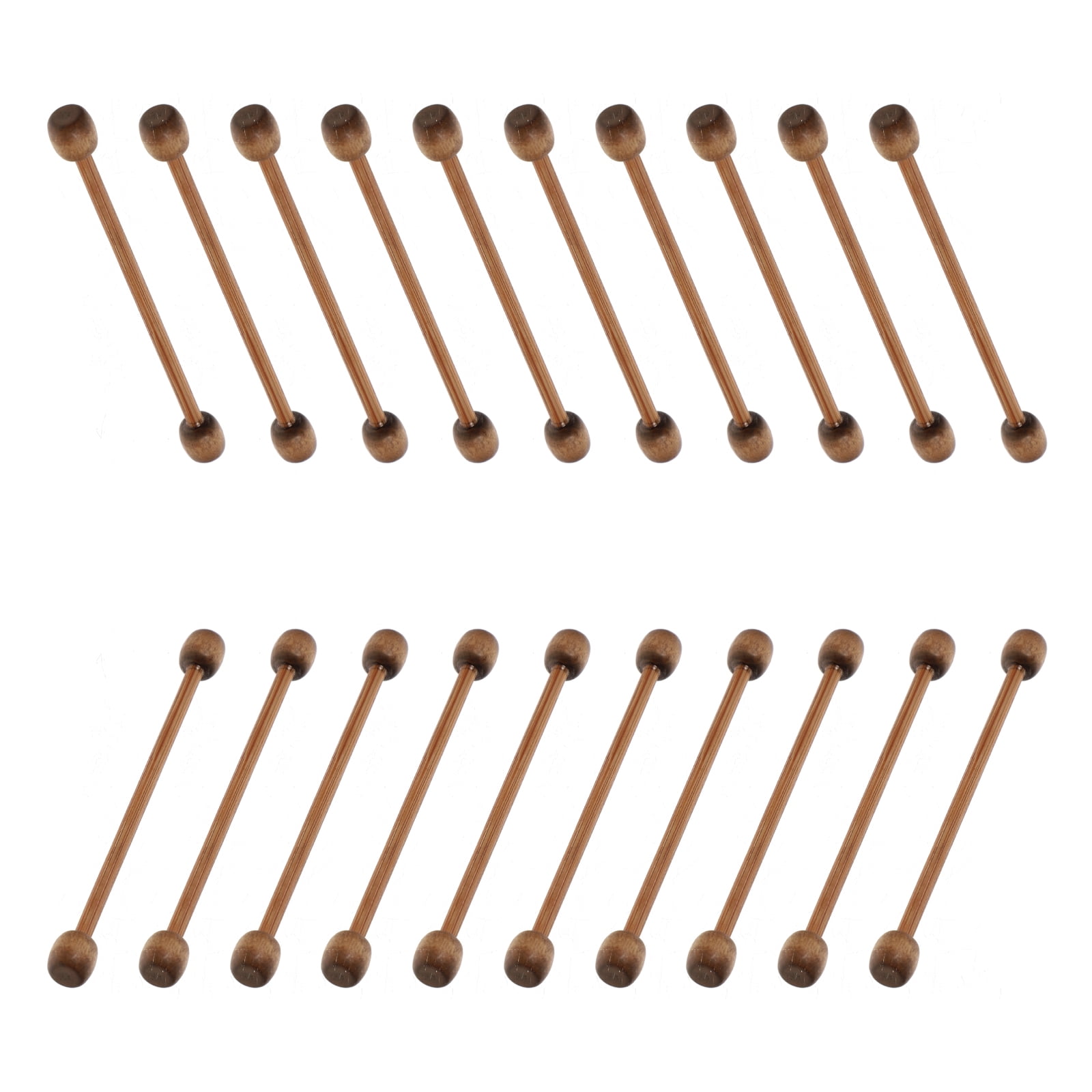 Clothes Hanger Mini Hanging Rod Wooden Tapestry Pole Necklace Curtain Hangers Woven Boom 20 Pcs