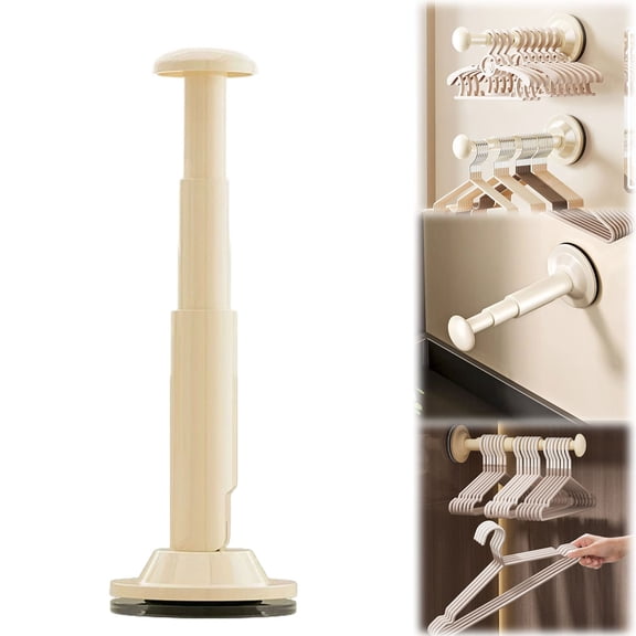 Clothes Hanger Organizer Extendable Stacker Rack,Space-Saving Laundry Storage Holder