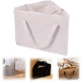 thumbnail image 1 of Clothes Hanger Organizer Space Saving, Hangers Triangle Storage Bag with Handles for Closet, Tidier, Laundey Rooms, Wardrobe, Drying Rack, Non-Lid Waterproof PVC Stacker Container for Home Dorm, B, 1 of 5