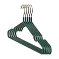 thumbnail image 1 of Clothes Hanger Set, Heavy Duty Non Slip Hangers with Manganese Steel Core, Space Saving Metal Hangers for Shirts, Coats, Trousers, and Dresses, 5 Pcs, 1 of 7