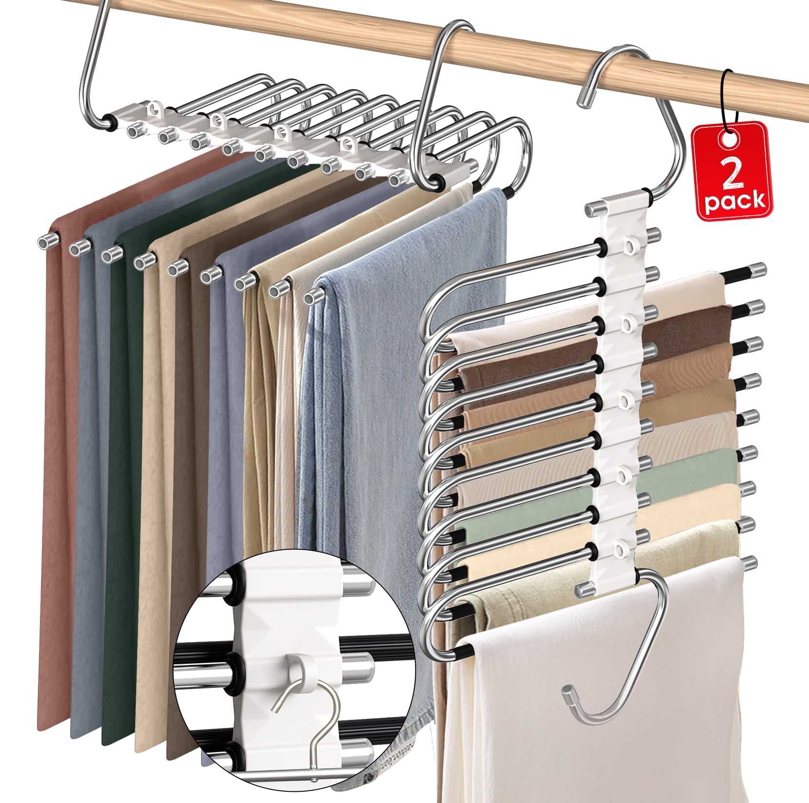 Magic clothes hanger for trousers new arrivals
