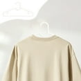 thumbnail image 1 of Clothes Hangers Plastic 10 Pack - White Plastic Hangers - Makes The Perfect Coat Hanger and General Space Saving Clothes Hangers for Closet, Home Essentials, 1 of 7