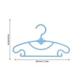 thumbnail image 1 of Clothes Hangers Plastic 10 Plastic Hangers for Children, Baby Hangers for Children, And Very Durable Hangers for Children, 1 of 5