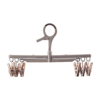 Clothes Hangers Suction Cup Folding Socks Hanger Drying Rack Household Clothes Hanger Clothes Hanger Multi-clip