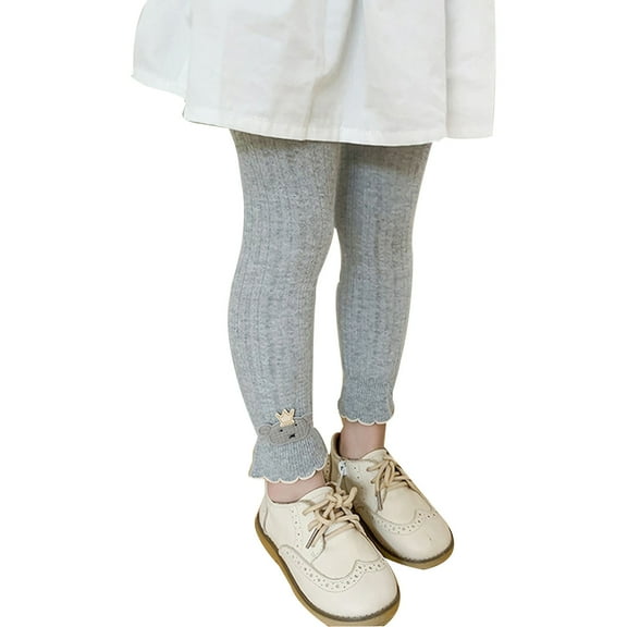 Clothes for Kids Size 8 Girls Girls Size 10-12 Summer Clothes Toddler Kids Baby Girls Cartoon Bear Warm Leggings Knitted Pantihose Stretchy Basic Ninth Pants Pantyhose Clothes Winter for Kids Girls