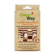 Clothes Moth Trap - 1 Pack 2 Traps & 2 Lures by GreenWay