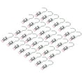 thumbnail image 1 of Clothes Pins 30-Pack Laundry Hook Hangers Clothes Hanger Clips for Closet Organizer Socks Towels Clips Heavy Duty Clothespins Bulk Clothes Hanger Clips for Wardrobe Travel Pants Socks Handbag (30), 1 of 6