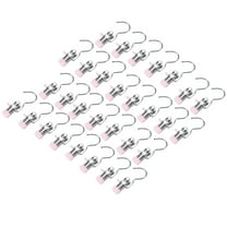 Clothes Pins 30-Pack Laundry Hook Hangers Clothes Hanger Clips for Closet Organizer Socks Towels Clips Heavy Duty Clothespins Bulk Clothes Hanger Clips for Wardrobe Travel Pants Socks Handbag (30)