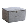 Clothes Quilt Storage Box Cotton Linen Underwear Bedding Storage ...